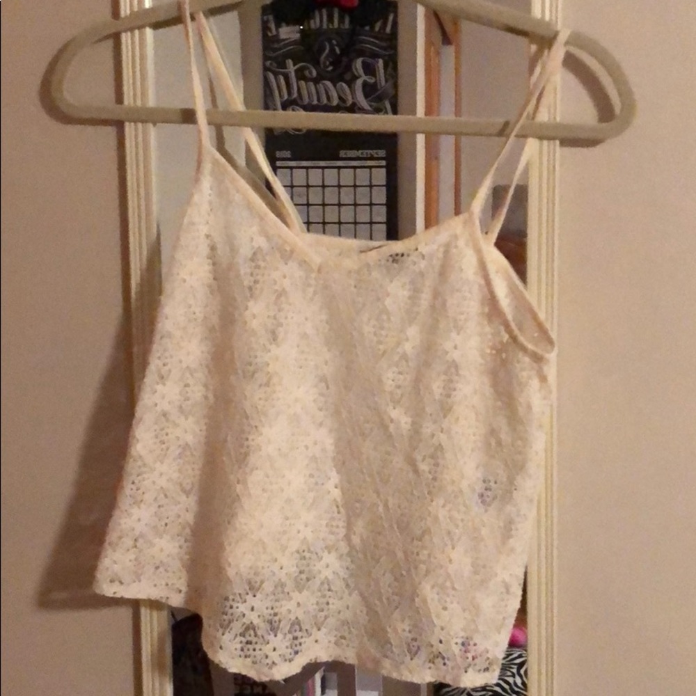 American Eagle Lace Tank Top. Size Small